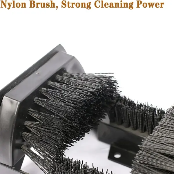 Outdoor Boot Scraper Brush - Heavy-Duty Shoe Cleaner for Mud & Dirt Removal - Durable Outdoor Scrubber Tool for All Footwear - Essential Cleaning Accessory