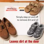 StepNGrip Courtside Shoe Grip Traction Mat - Sticky Mat for Basketball Shoes - No Replacement Sheets Required - Improves Traction and Cleans Dust, Dirt, and Oil - Portable for Indoor and Outdoor Use