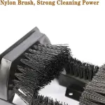 Heavy Duty Shoe Scraper Brush - Outdoor Boot Cleaner & Scrubber - Durable Entrance Shoe Scraper for Front Door - Effective Mud & Dirt Removal Tool