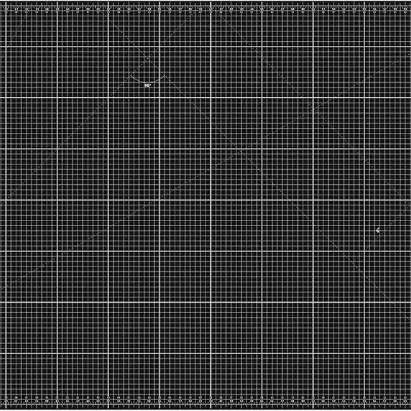 Proartek PK00013 Model GBM4080 Series 40" x 80" Professional Cutting Mat; Double-Sided Green/Black; Self-Healing; For Graphic Arts, Hobbies, Sewing, Scrapbooking, and other Cutting Projects