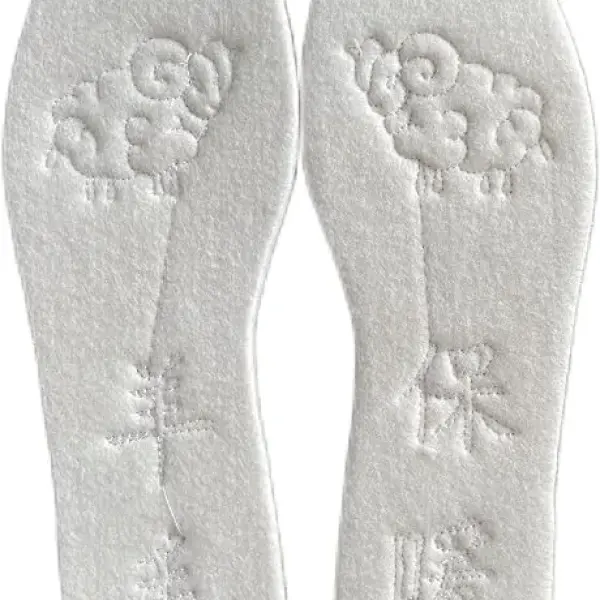 JSEIAJB Winter Warm Insoles Wool Thicken Soft Shoes Pads Breathable Skin-friendly Cotton Cashmere Keep Insole