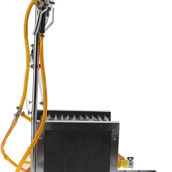 Automatic Stainless Steel Rain Shoes Scrubber Machine for Livestock Farm - Efficient Boot Cleaning Device for Farmers and Outdoor Workers