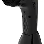 USB Rechargeable Portable Electric Shoe Polisher with 2-Speed Motor & 6 Brush Heads for Leather Care - Perfect for Shoes, Boots & Accessories - Black Black