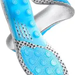 JSEIAJB Silicone Gel Insoles for Women Men Orthotic Sole Pad For Shoes Deodorant Breathable Cushion Running For Feet