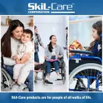 Skil-Care Heels-Off with Gel Insert, 13”L x 24”W x 5.5”H, Relieves Heel Pressure, Promotes Circulation, and Prevents Pressure Ulcers, 503166