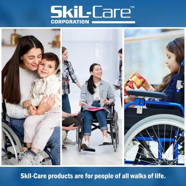 Skil-Care Heels-Off with Gel Insert, 13”L x 24”W x 5.5”H, Relieves Heel Pressure, Promotes Circulation, and Prevents Pressure Ulcers, 503166