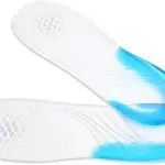 JSEIAJB Silicone Anti-Slip Gel Soft Sport Shoe Insole Pad Positive Orthopedic Shock Absorption Massaging