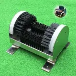 Heavy Duty Boot Scrubber - Stainless Steel Mud Remover for Indoor/Outdoor Use, Perfect for Entryways, Gardens, Patios - Effortless Cleaning & Durable Design