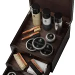French Care Shoe Brush Shoe Polish Set Gift Box Beech Shoe Brush Gift Box