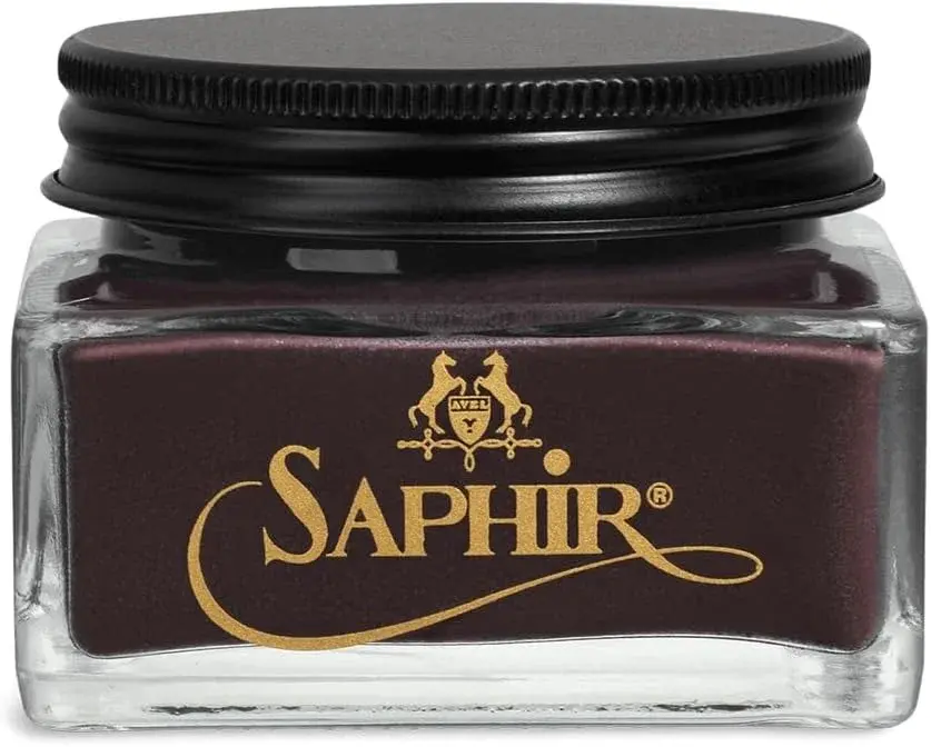 Saphir Medaille d’Or Cordovan Cream-Natural Wax Polish for Leather Shoes & Boots